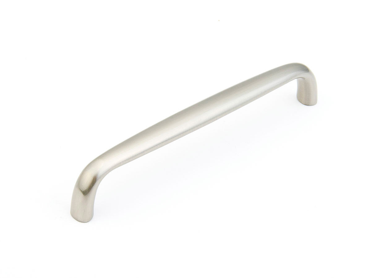 Schaub Traditional Pulls 6" C-C Pull in Satin Nickel
