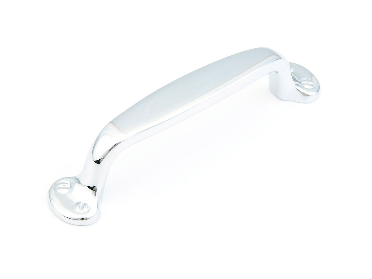 Schaub Country 4" C-C Pull in Polished Chrome