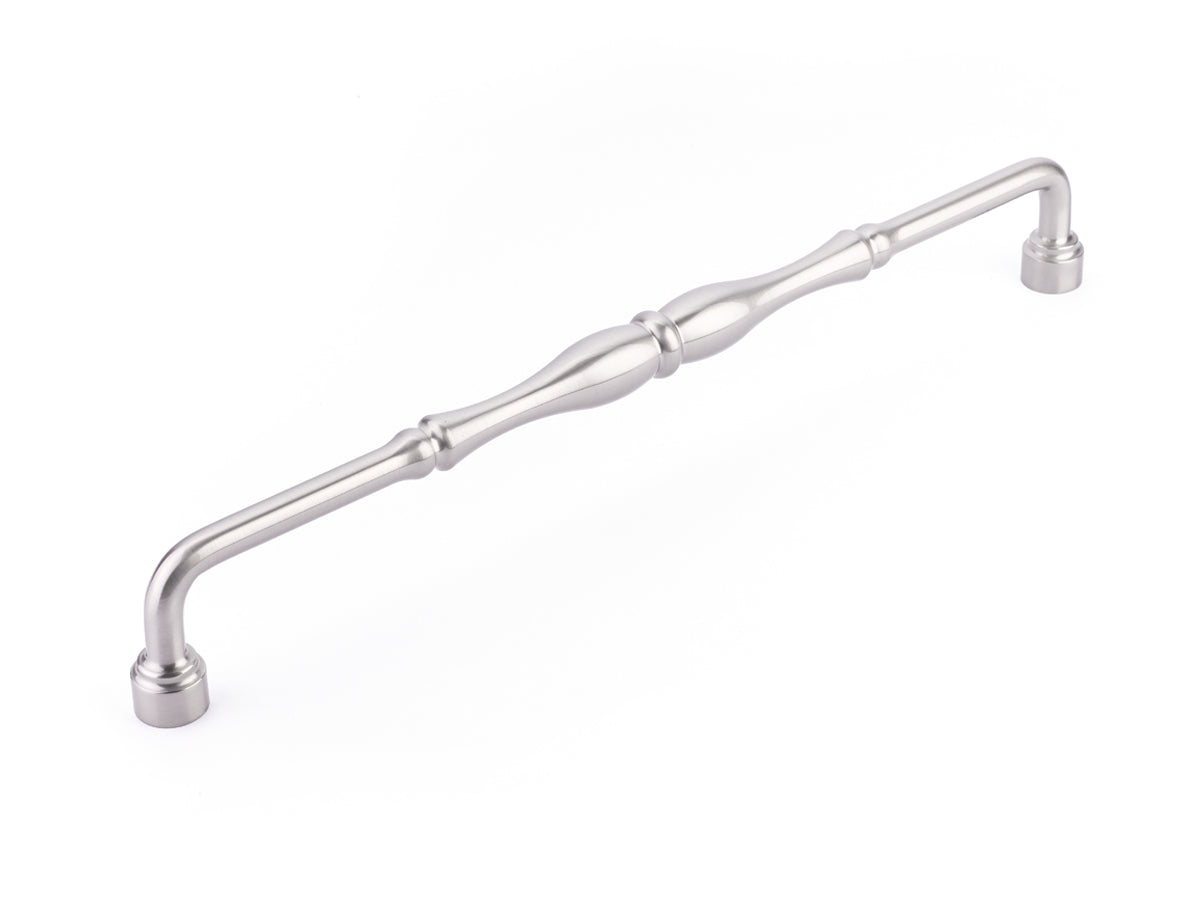Schaub Colonial 15" C-C Appliance Pull in Satin Nickel