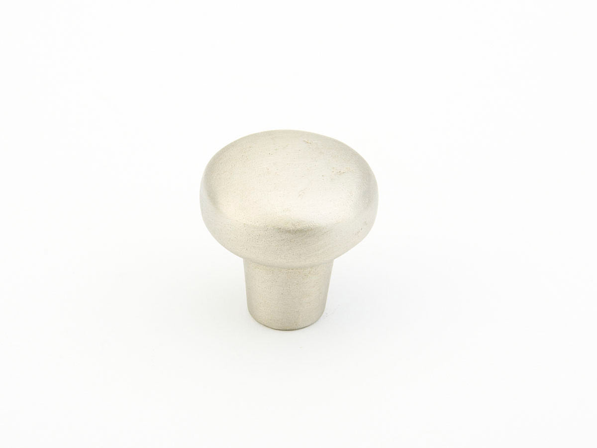Schaub Mountain 1-1/4" Smooth Knob in Antique Silver