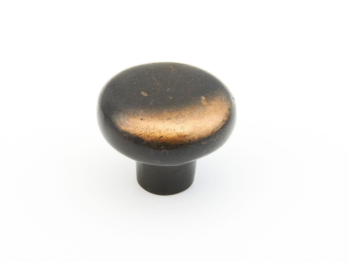 Schaub Mountain 1-5/8" Smooth Knob in Antique Bronze
