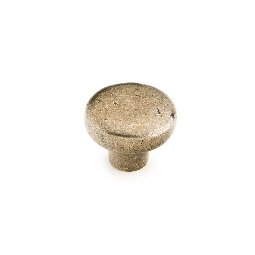 Schaub Mountain 1-5/8" Smooth Knob in Italian Nickel