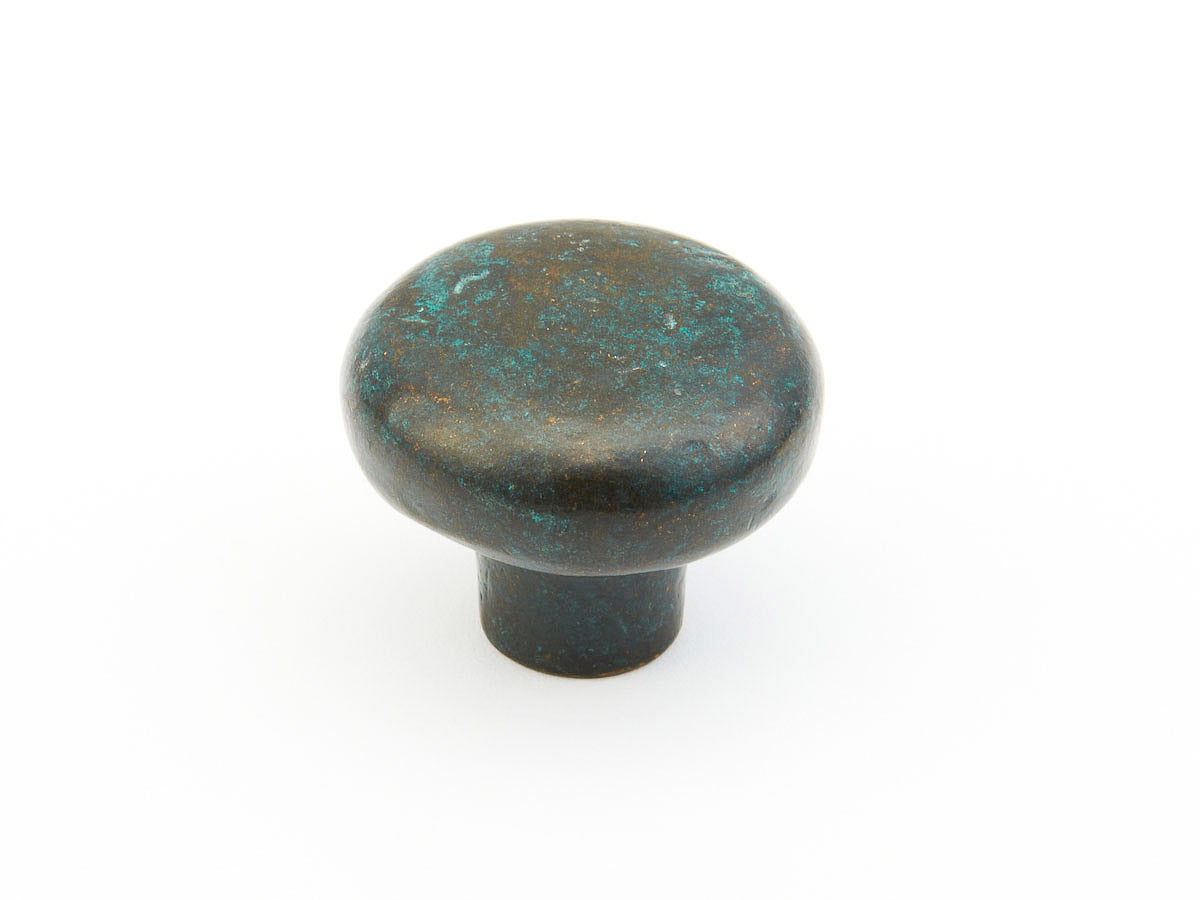 Schaub Mountain 1-5/8" Smooth Knob in Verde Imperiale