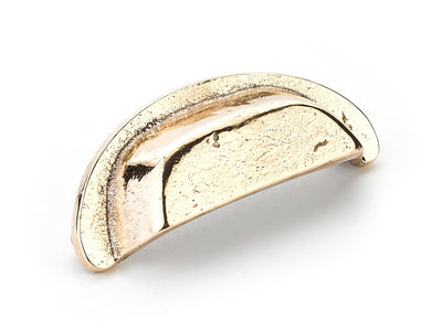 Schaub Mountain 3-1/2" C-C Cup Pull in Natural Bronze