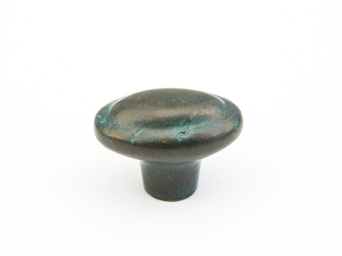 Schaub Mountain 1-7/8" Oval Knob in Verde Imperiale