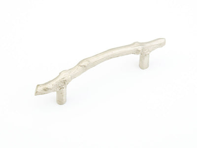Schaub Mountain 4" C-C Twig Pull in Antique Silver