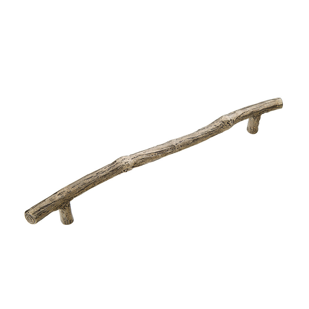 Schaub Mountain 12" C-C Twig Appliance Pull in Italian Nickel