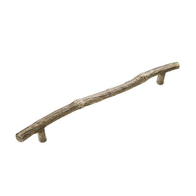 Schaub Mountain 12" C-C Twig Appliance Pull in Italian Nickel