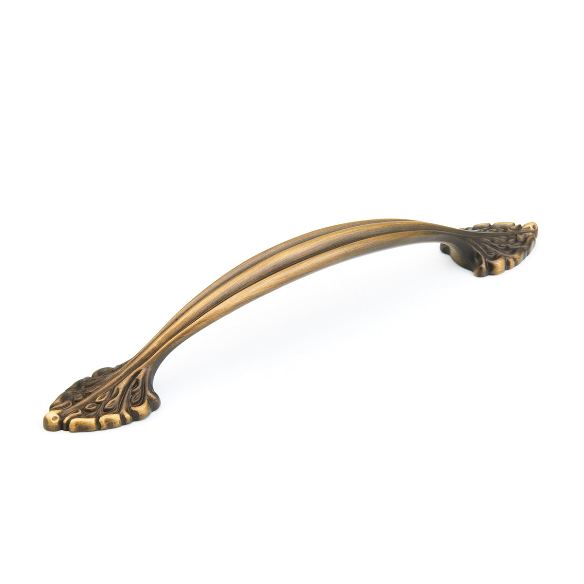 Schaub Corinthian 6" C-C Pull in Redington Brass