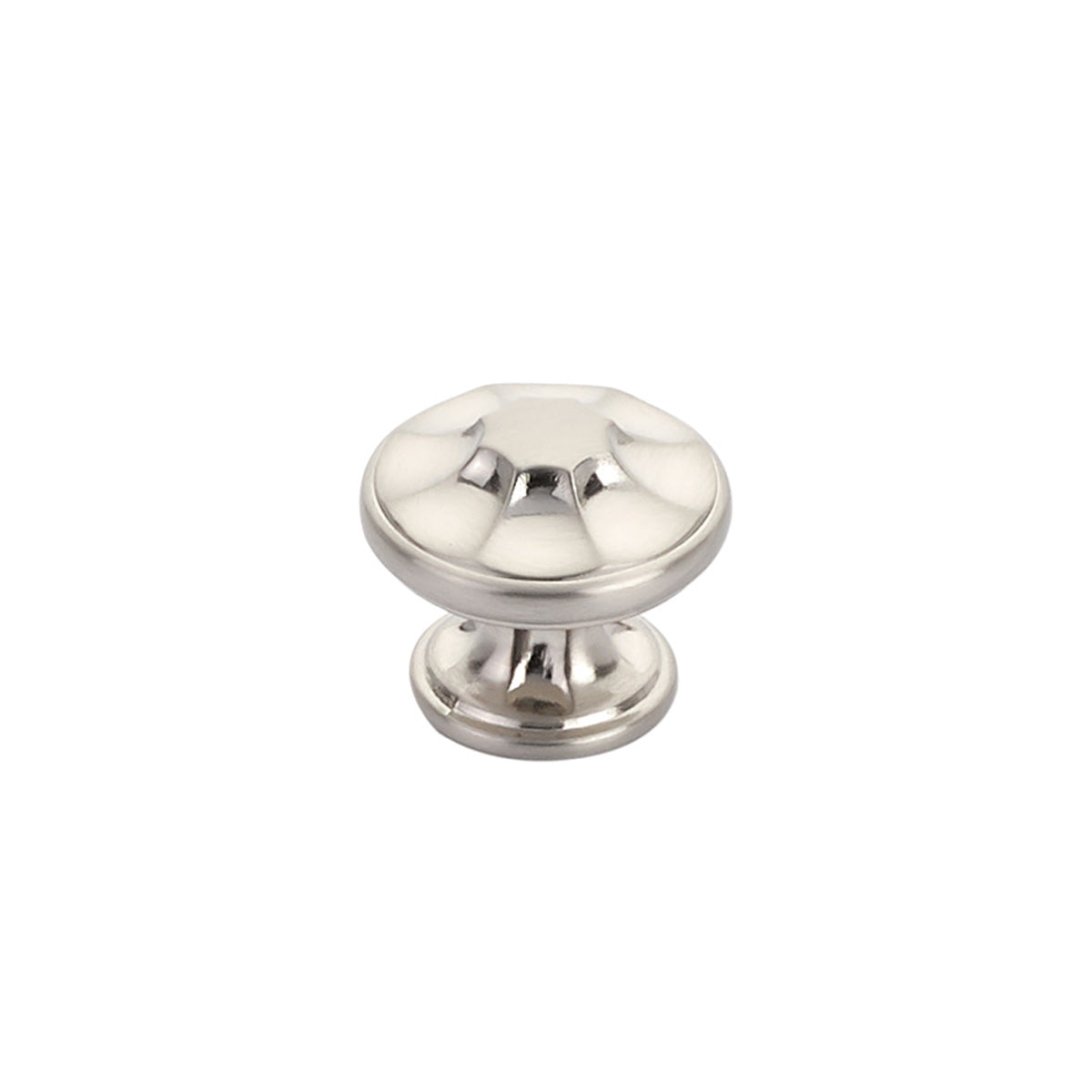 Schaub Empire 1-3/8" Round Knob in Brushed Nickel