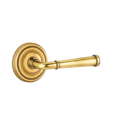 Emtek Merrimack Lever with Regular Rosette in French Antique