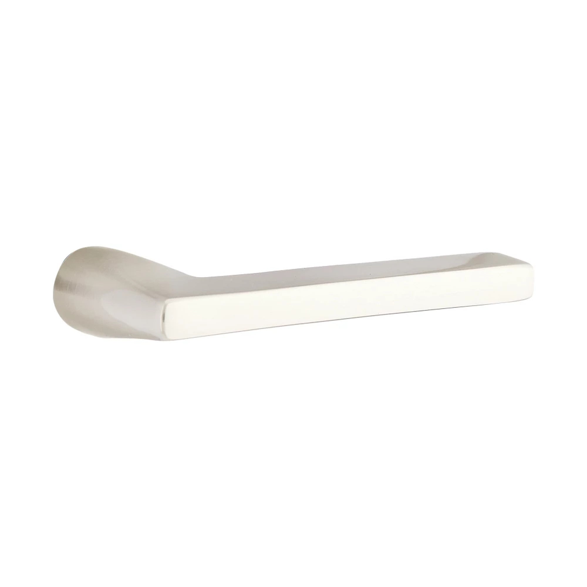 Emtek Stainless Steel Helios Lever with Disk Rosette in Brushed Stainless Steel