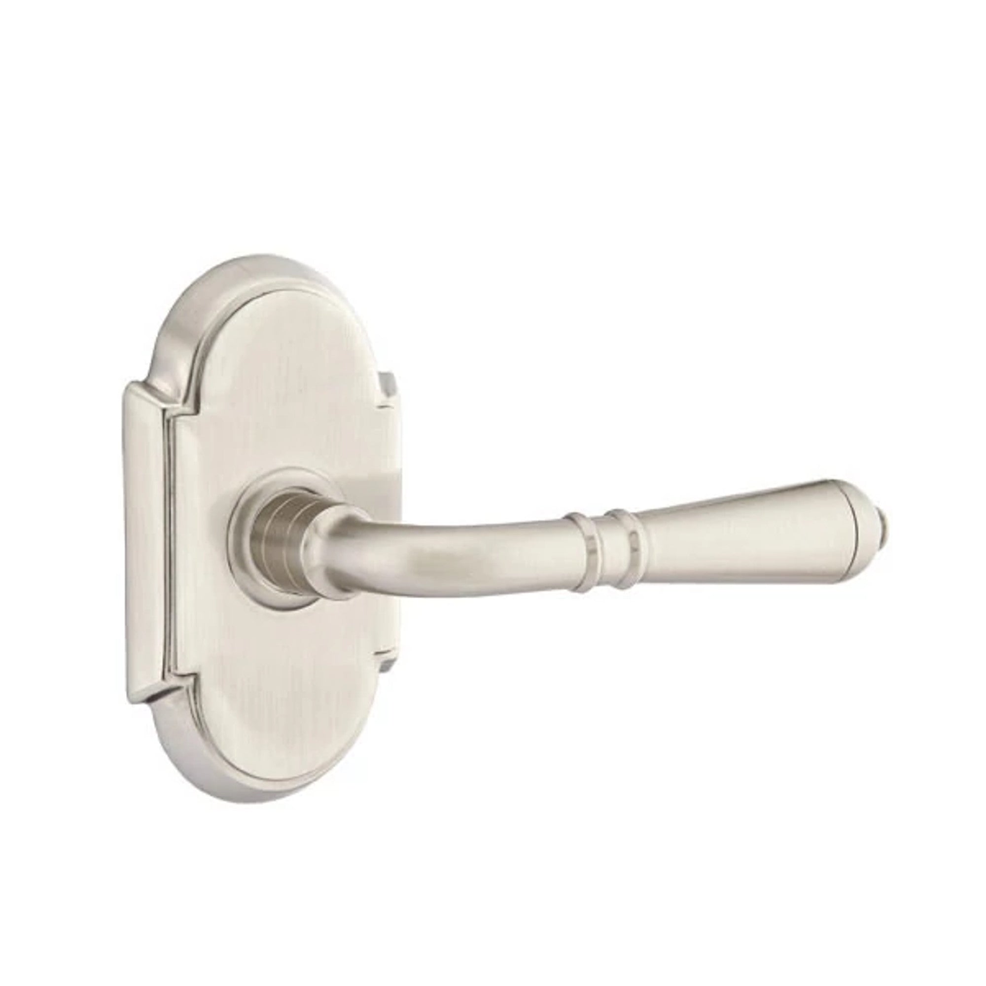 Emtek Turino Lever with #8 Rosette in Satin Nickel