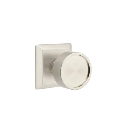 Emtek Verve Knob with Quincy Rosette in Satin Nickel