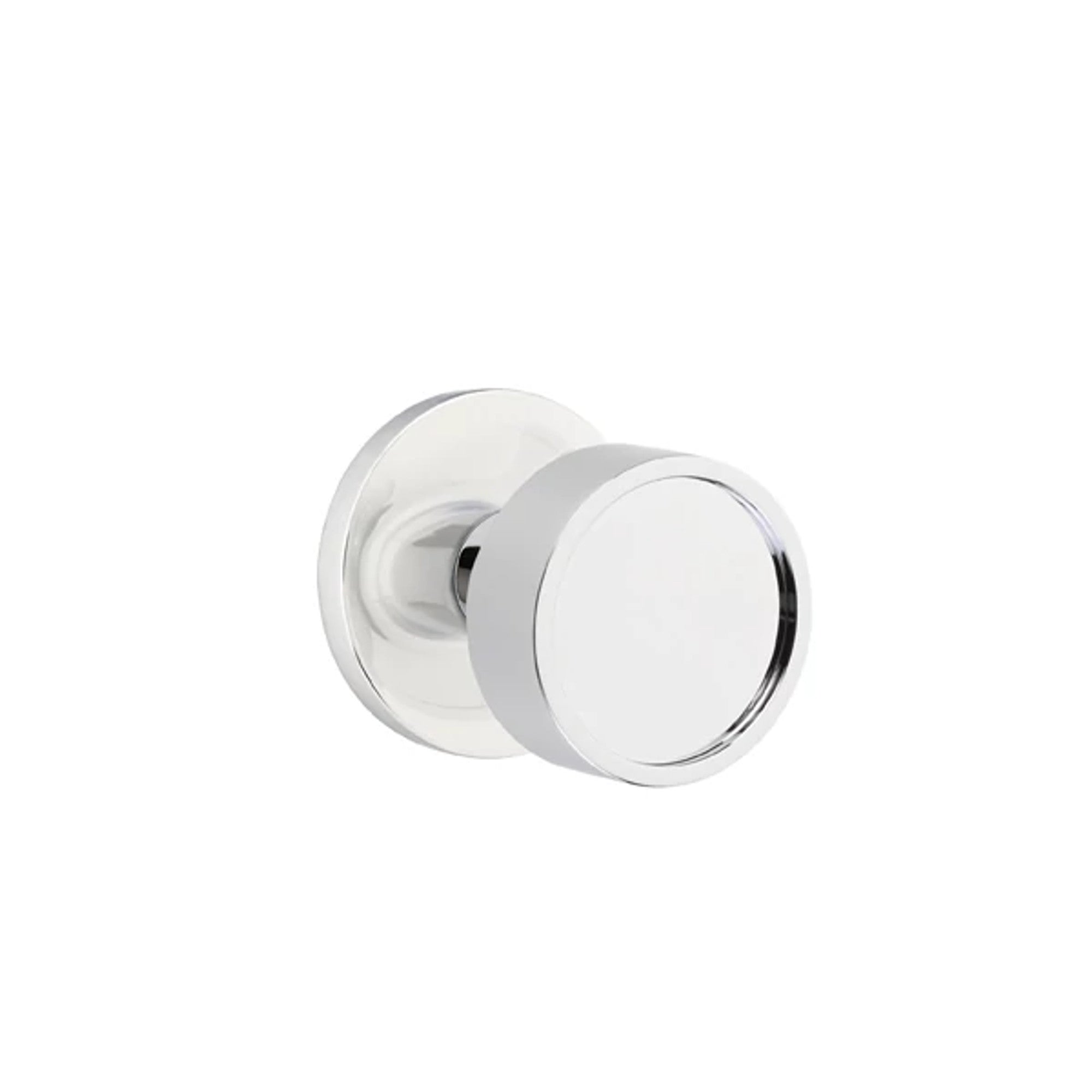 Emtek Verve Knob with Disk Rosette in Polished Chrome