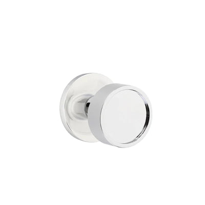 Emtek Verve Knob with Disk Rosette in Polished Chrome