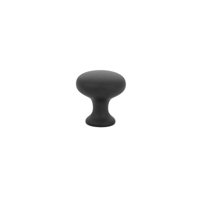 Emtek Providence 1" Knob in Flat Black