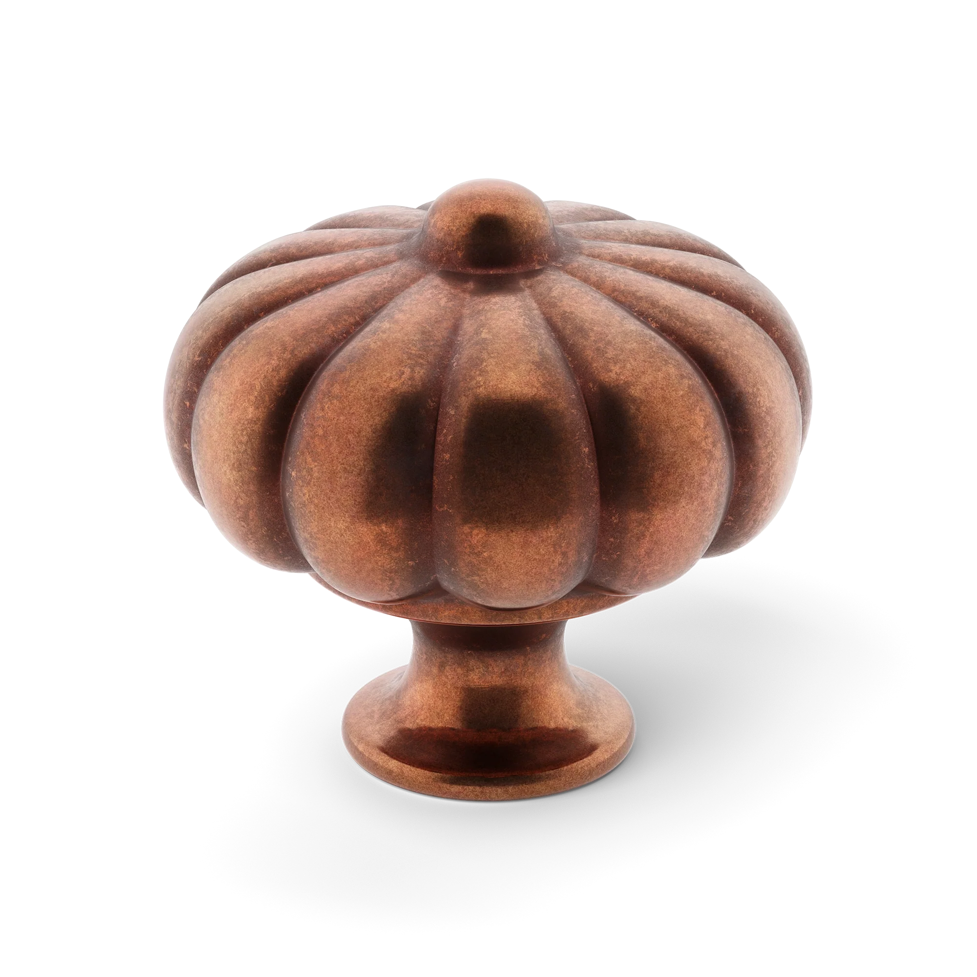 Armac Martin Aberdovey Cabinet Knob in 32mm / Aged Copper