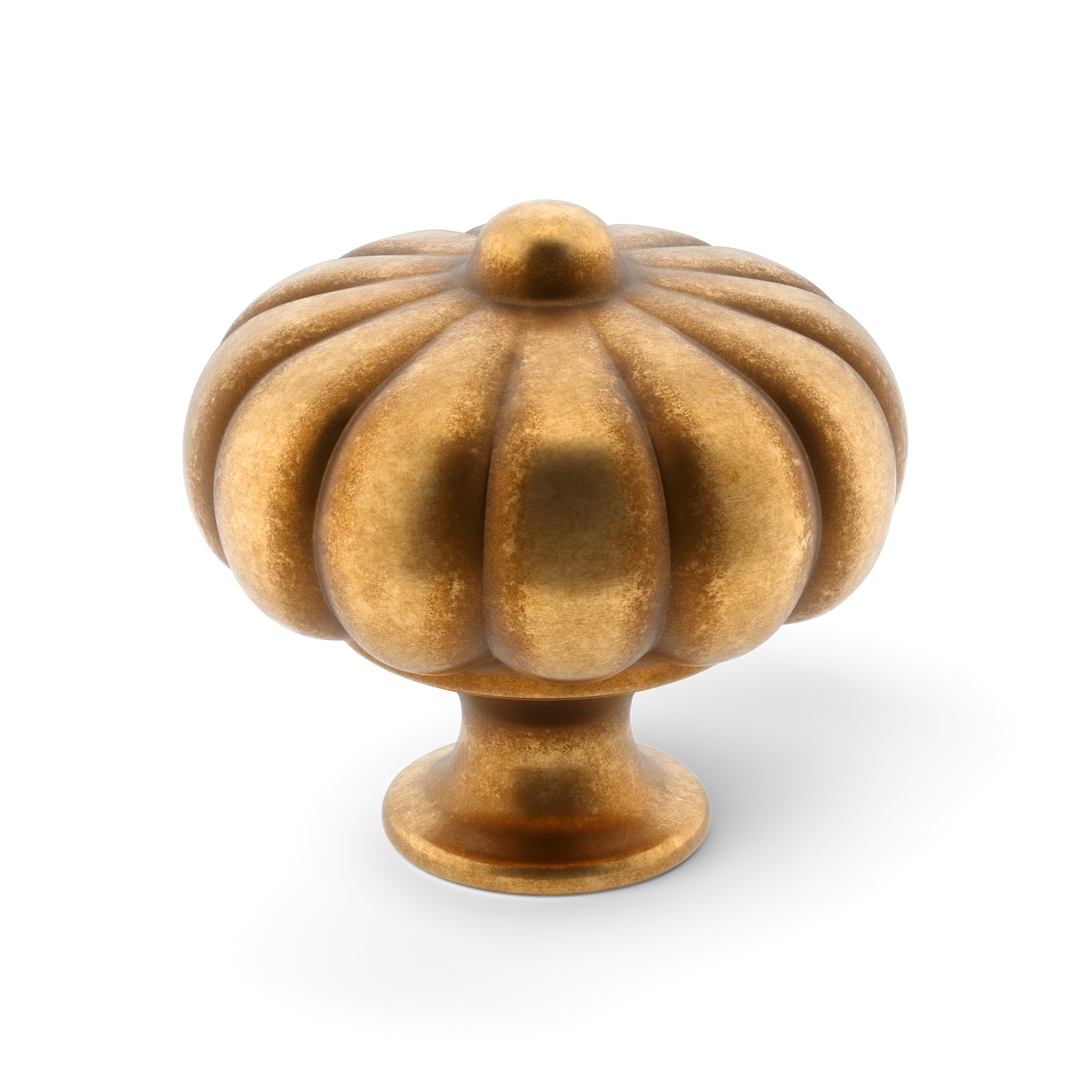 Armac Martin Aberdovey Cabinet Knob in 32mm / Burnished Brass