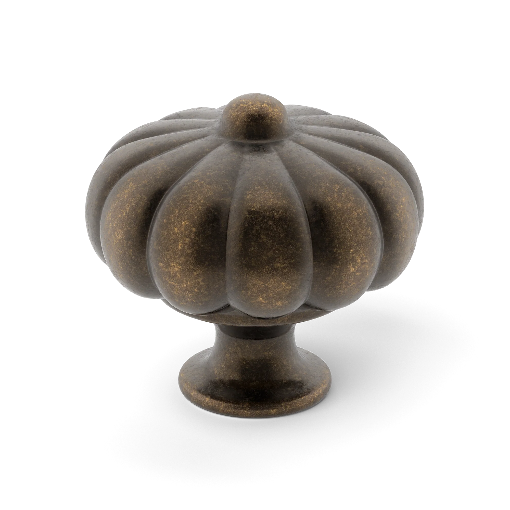 Armac Martin Aberdovey Cabinet Knob in 32mm / Dark Aged Brass