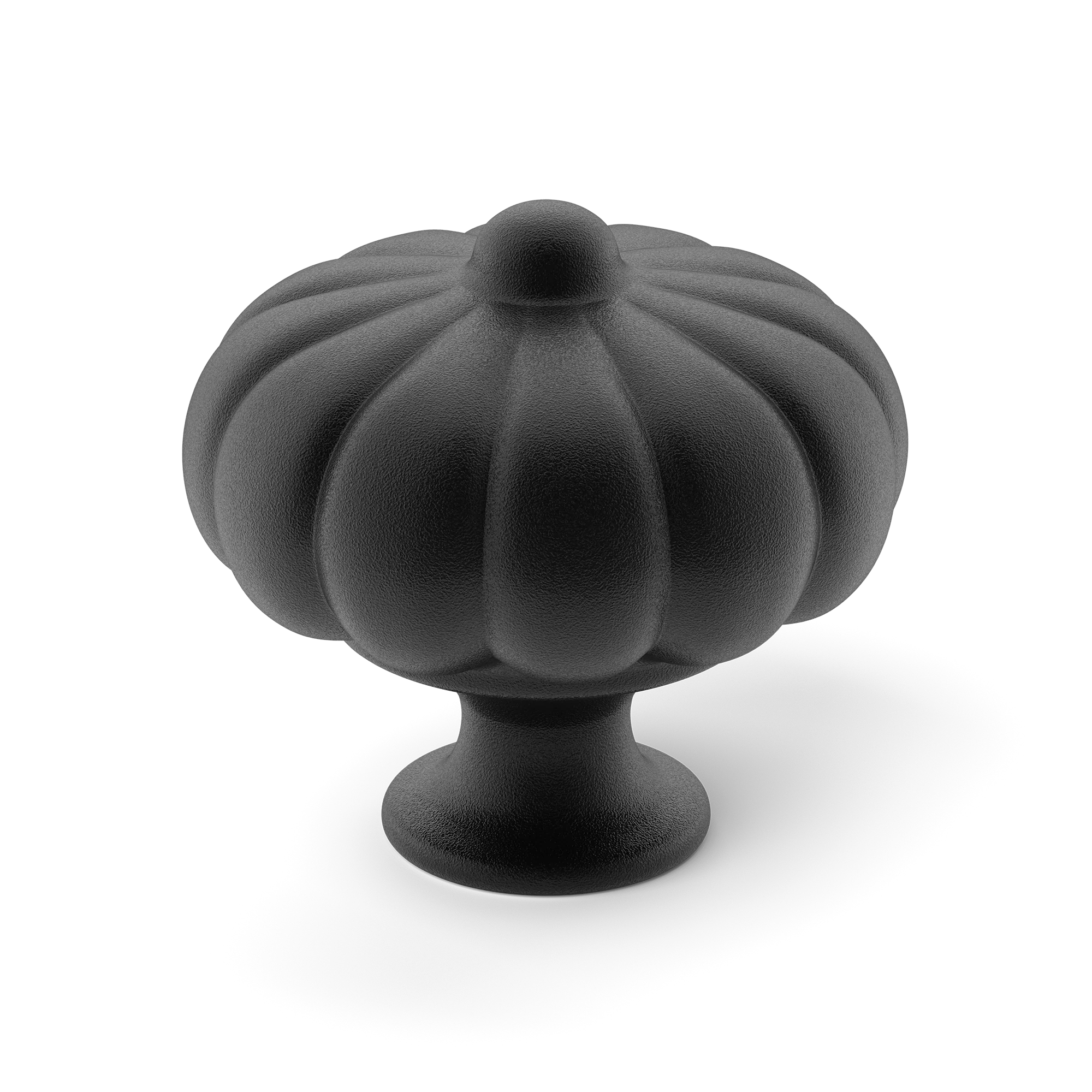 Armac Martin Aberdovey Cabinet Knob in 32mm / Matt Black Lacquered