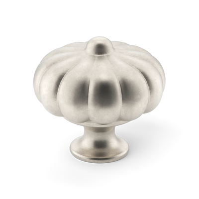 Armac Martin Aberdovey Cabinet Knob in 32mm / Barrelled Nickel Plate