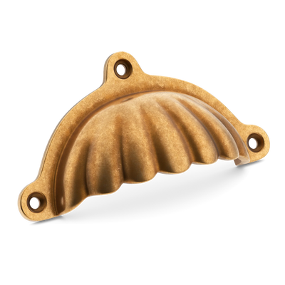 Armac Martin Aberdovey Drawer Pull in 102mm / Burnished Brass