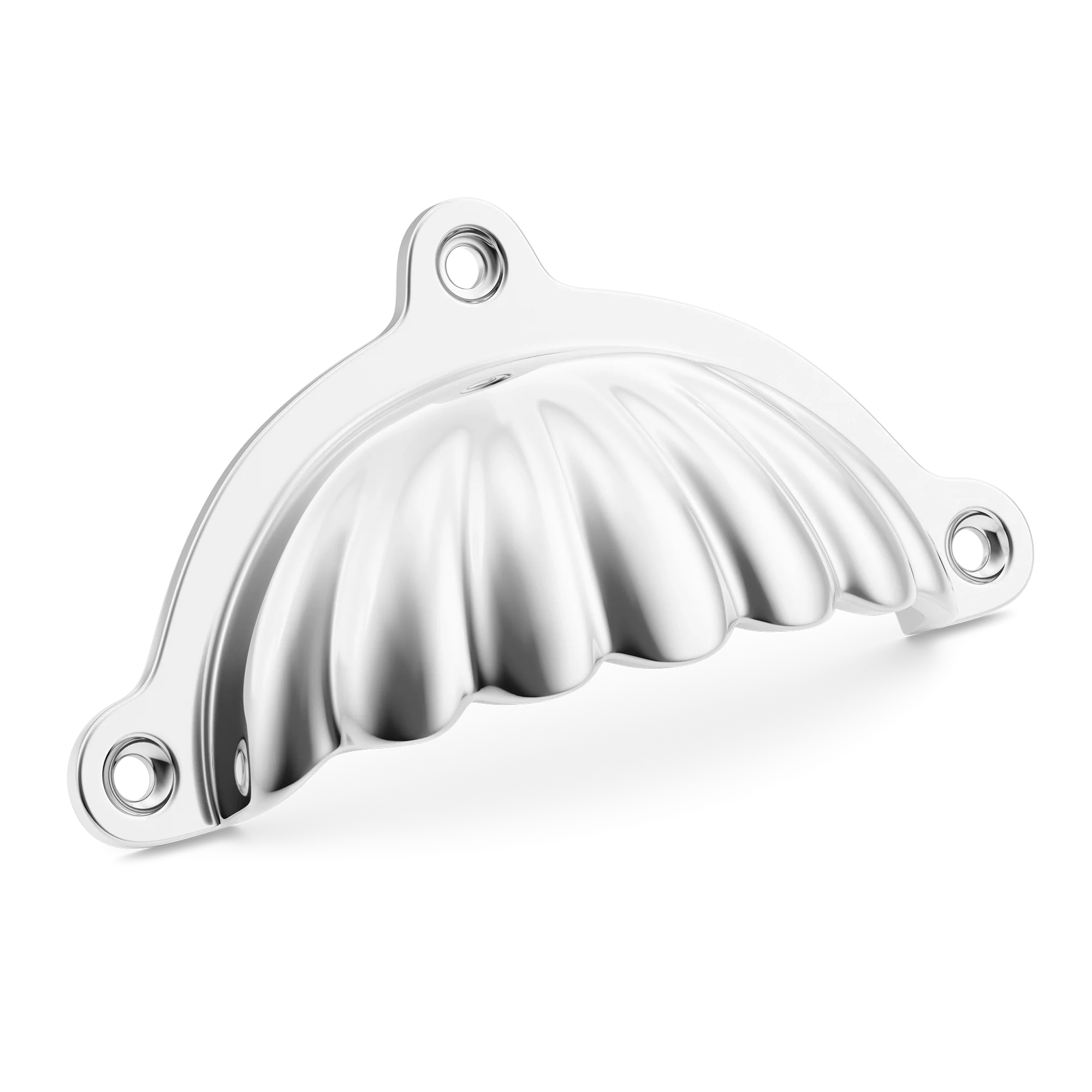 Armac Martin Aberdovey Drawer Pull in 102mm / Polished Chrome Plate