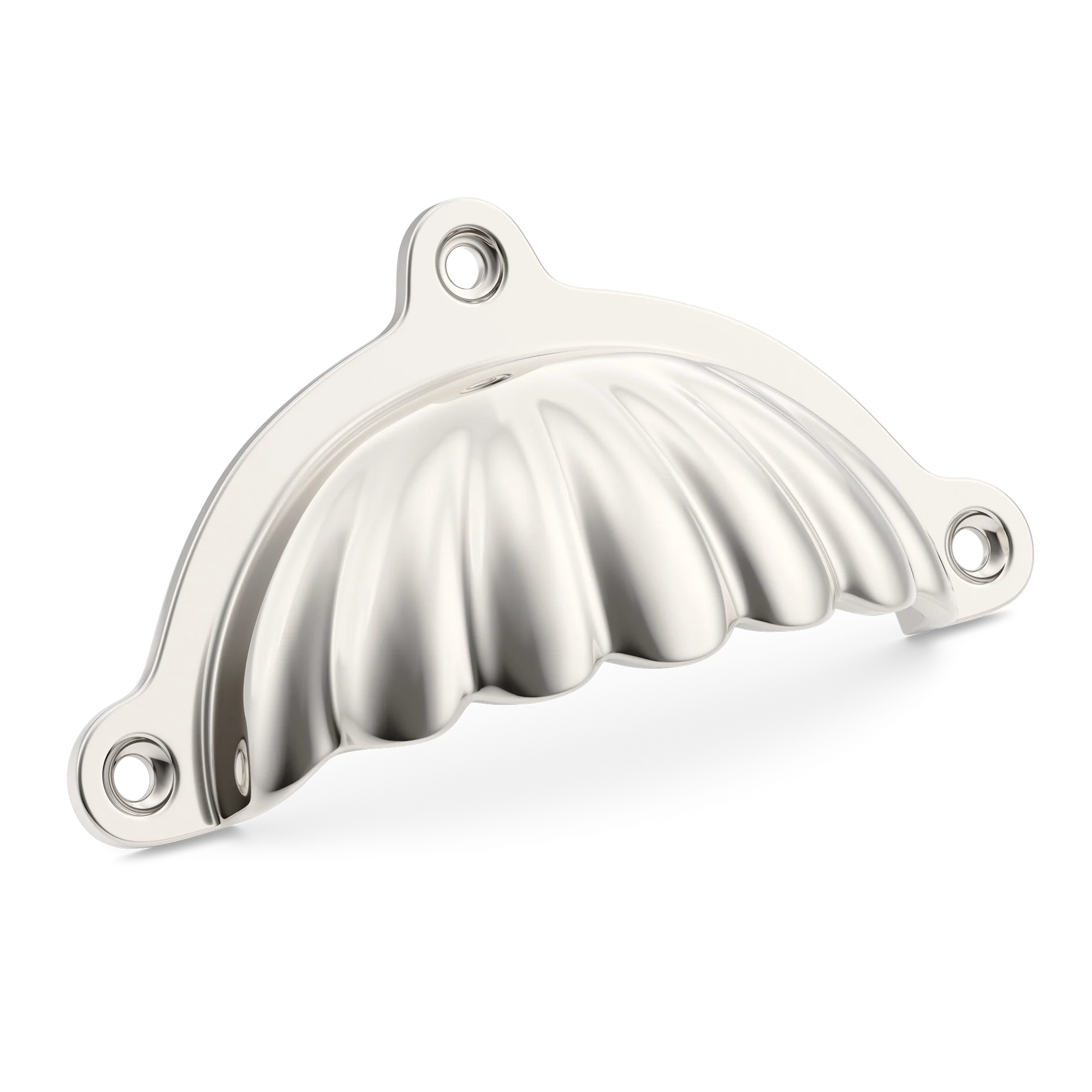 Armac Martin Aberdovey Drawer Pull in 102mm / Polished Nickel Plate