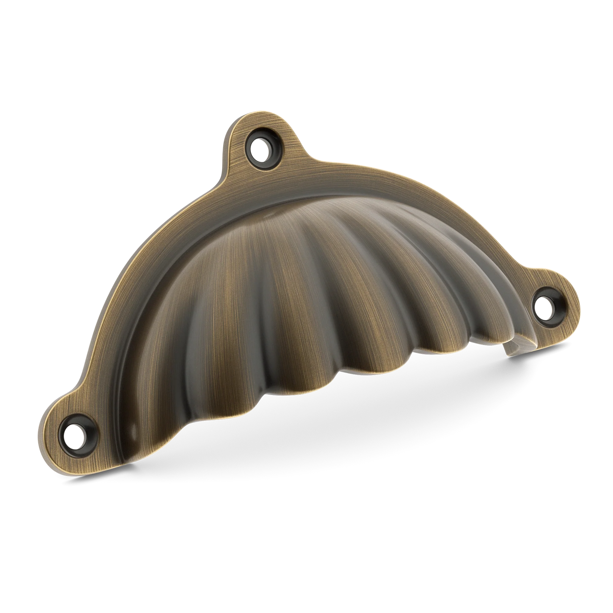 Armac Martin Aberdovey Drawer Pull in 102mm / Satin Antique Satin Lacquered