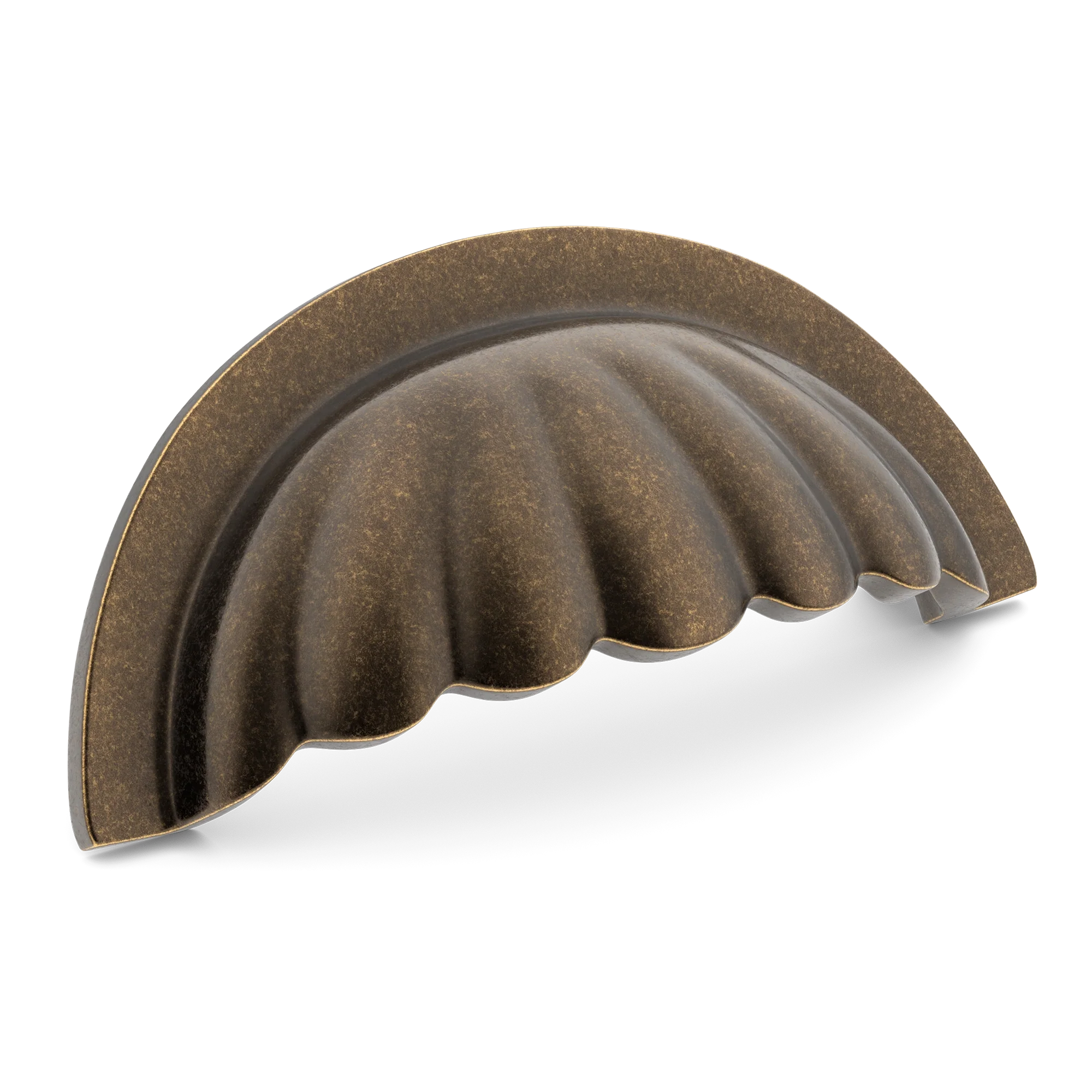 Armac Martin Aberdovey Shell Cup Pull in 76mm / Dark Aged Brass