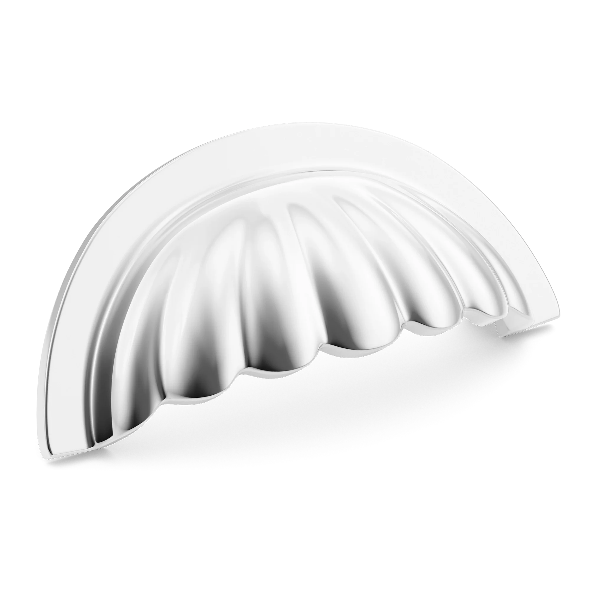 Armac Martin Aberdovey Shell Cup Pull in 76mm / Polished Chrome Plate