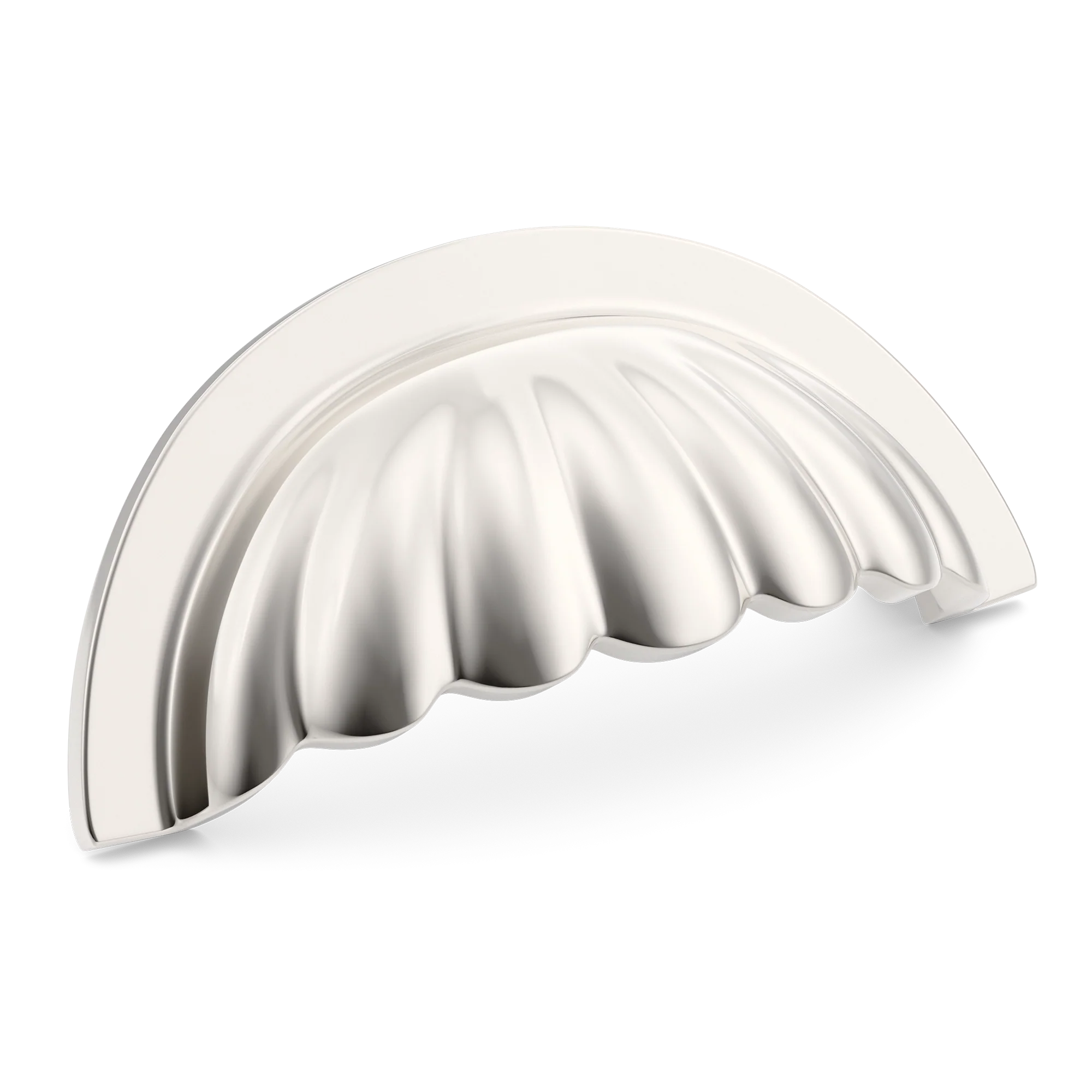 Armac Martin Aberdovey Shell Cup Pull in 76mm / Polished Nickel Plate
