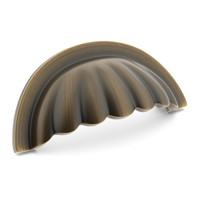 Armac Martin Aberdovey Shell Cup Pull in 76mm / Satin Antique Satin Lacquered