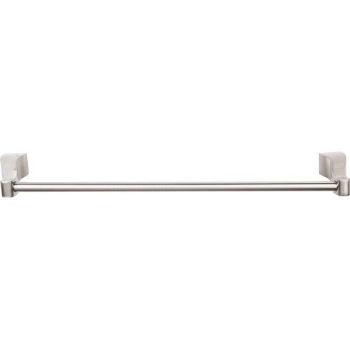Top Knobs Aqua Bath Towel Bar 30" in Brushed Satin Nickel