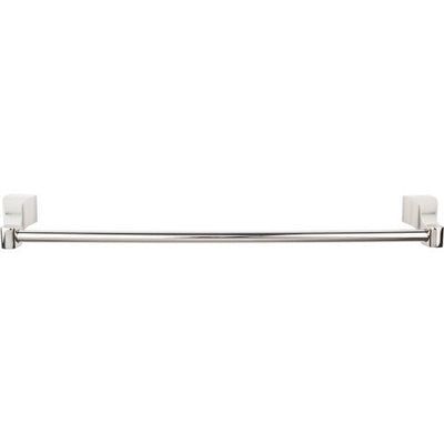 Top Knobs Aqua Bath Towel Bar 30" in Polished Nickel