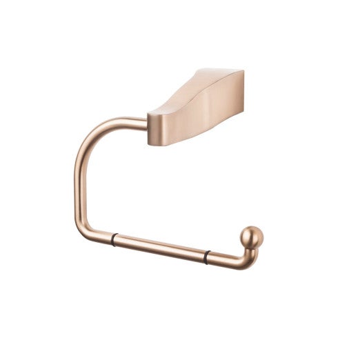 Top Knobs Aqua Bath Tissue Hook in Brushed Bronze
