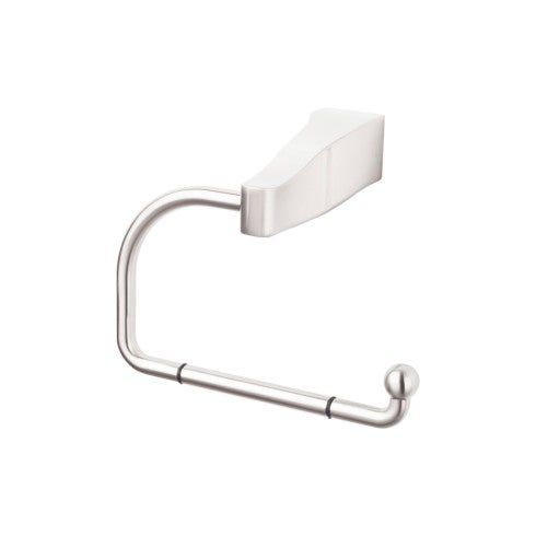 Top Knobs Aqua Bath Tissue Hook in Brushed Satin Nickel