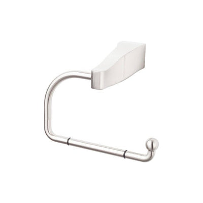 Top Knobs Aqua Bath Tissue Hook in Brushed Satin Nickel