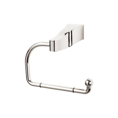 Top Knobs Aqua Bath Tissue Hook in Polished Nickel