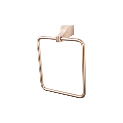 Top Knobs Aqua Bath Ring in Brushed Bronze