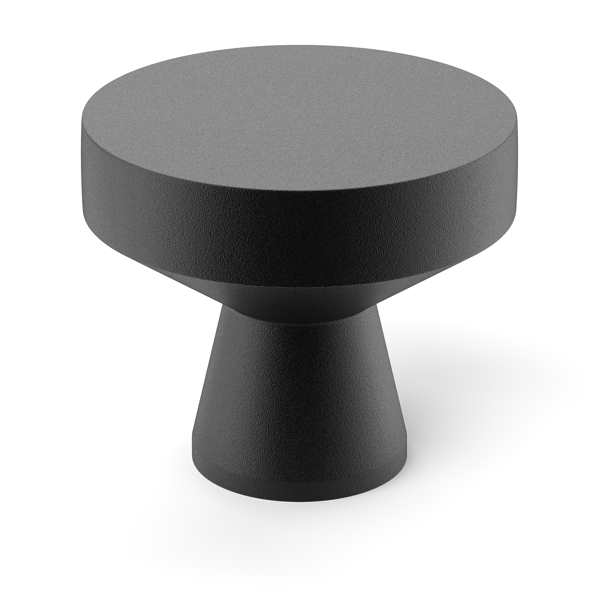 Armac Martin Arbar Cabinet Knob in 32mm / Matt Black Lacquered