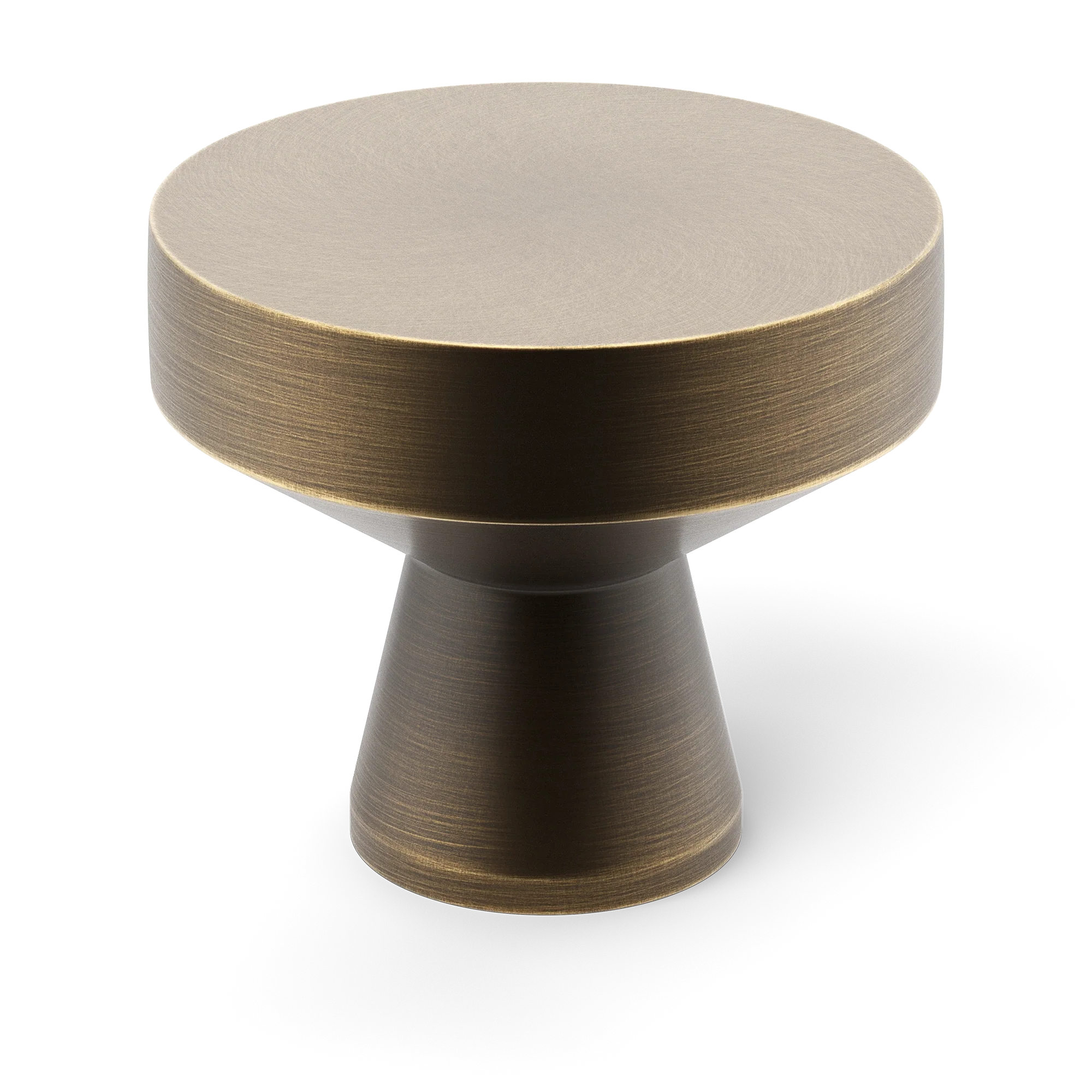 Armac Martin Arbar Cabinet Knob in 32mm / Satin Antique Satin Lacquered
