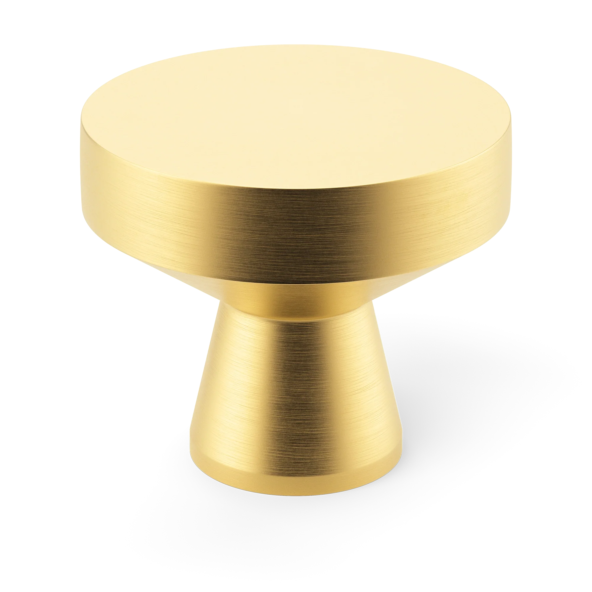 Armac Martin Arbar Cabinet Knob in 32mm / Satin Brass Lacquered