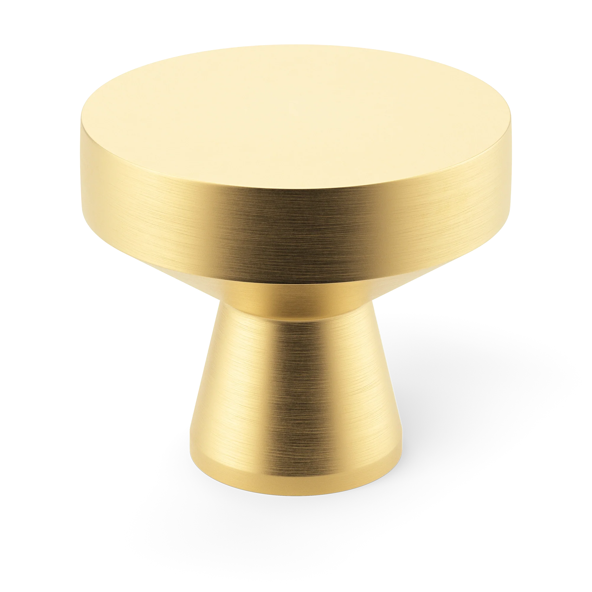 Armac Martin Arbar Cabinet Knob in 32mm / Satin Brass Satin Lacquered