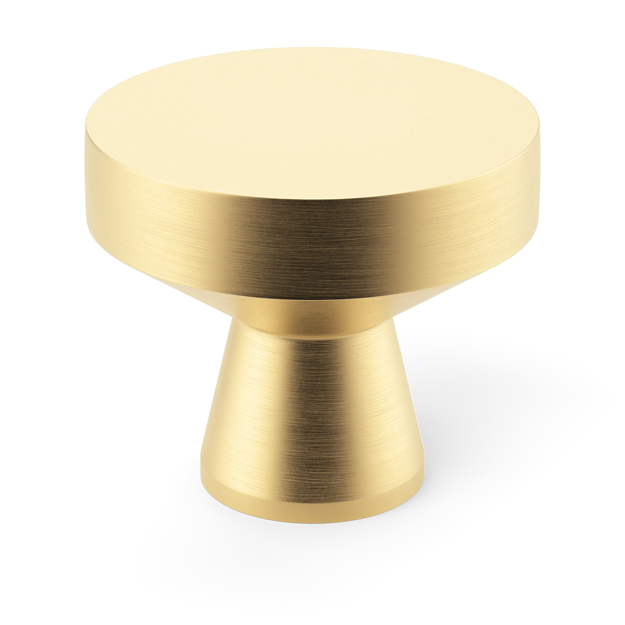 Armac Martin Arbar Cabinet Knob in 32mm / Satin Brass Unlacquered