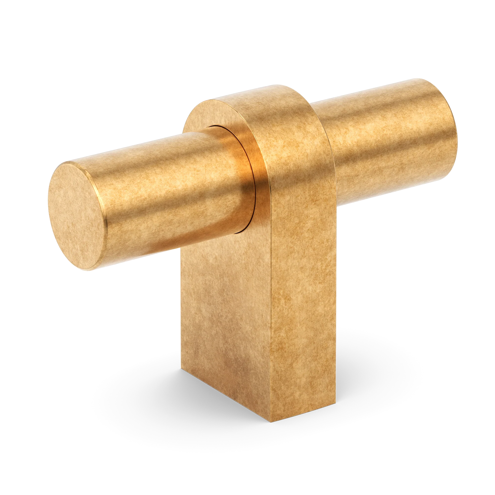 Armac Martin Arbar T-bar Handle in 51mm / Burnished Brass