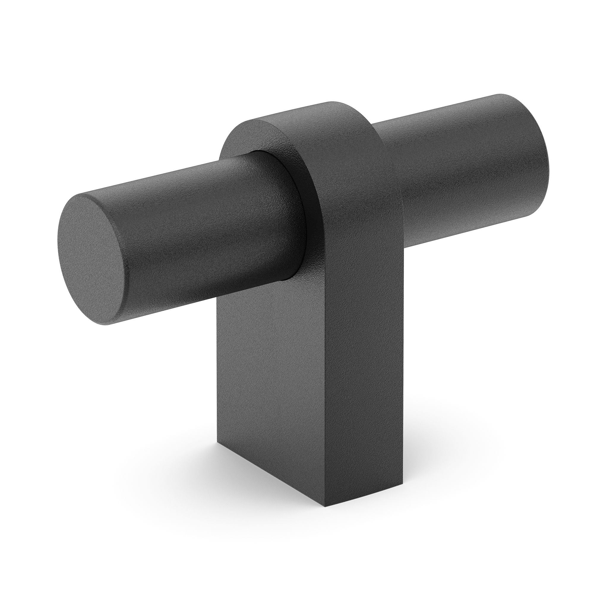 Armac Martin Arbar T-bar Handle in 51mm / Matt Black Lacquered