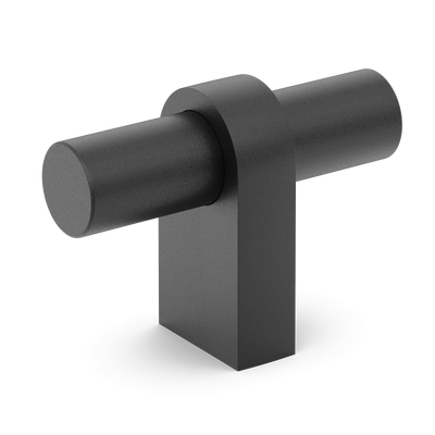 Armac Martin Arbar T-bar Handle in 51mm / Matt Black Lacquered