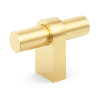 Armac Martin Arbar T-bar Handle in 51mm / Satin Brass Satin Lacquered
